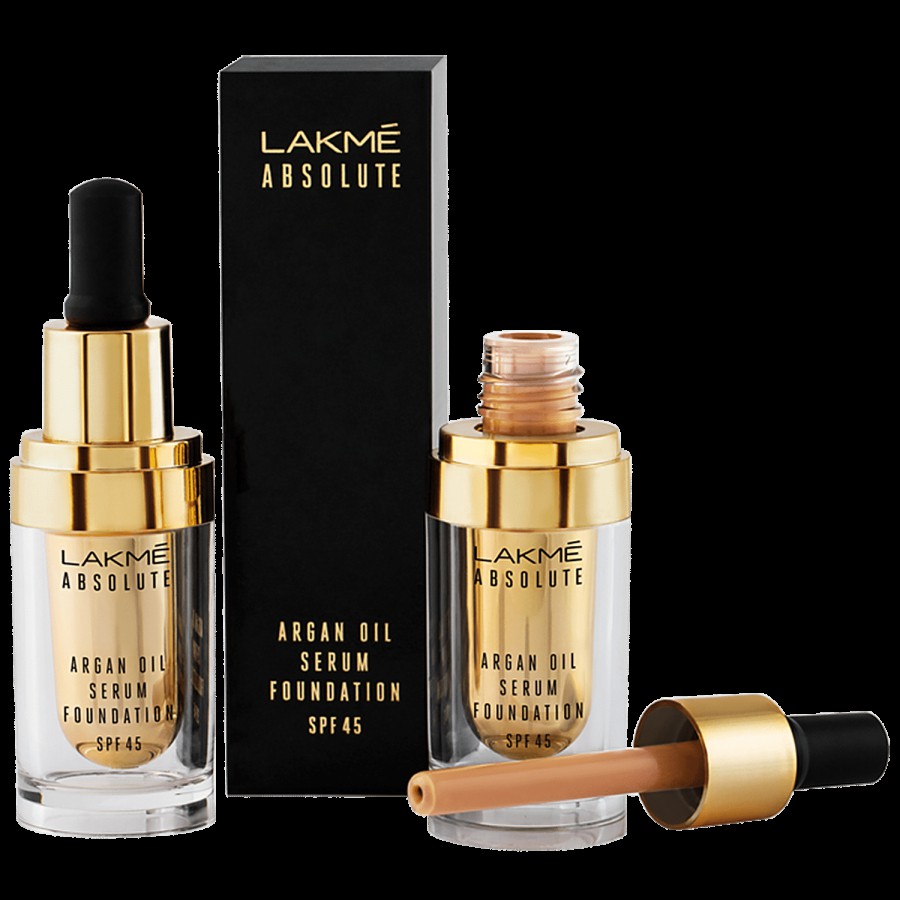 Lakme Absolute Argan Oil Serum Foundation - Cool Ivory