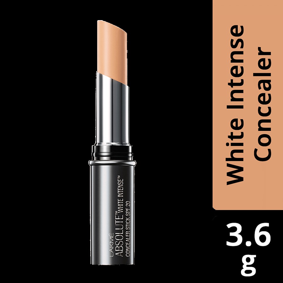 Lakme Concealer Stick - Absolute White Intense SPF 20