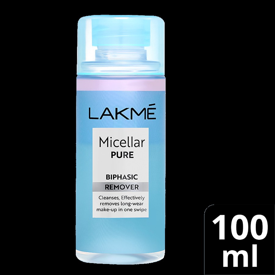 Lakme Miscellar Pure Bi-Phasic Makeup Remover