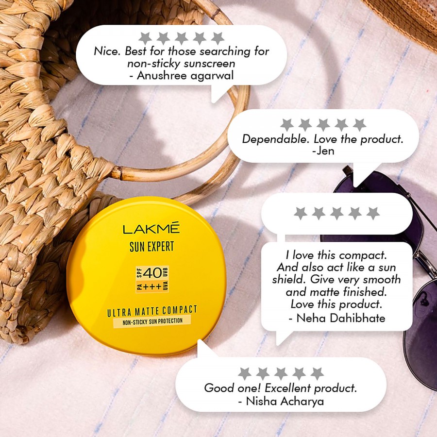 Lakme Sun Expert Ultra Matte SPF 40 Pa+++ Compact