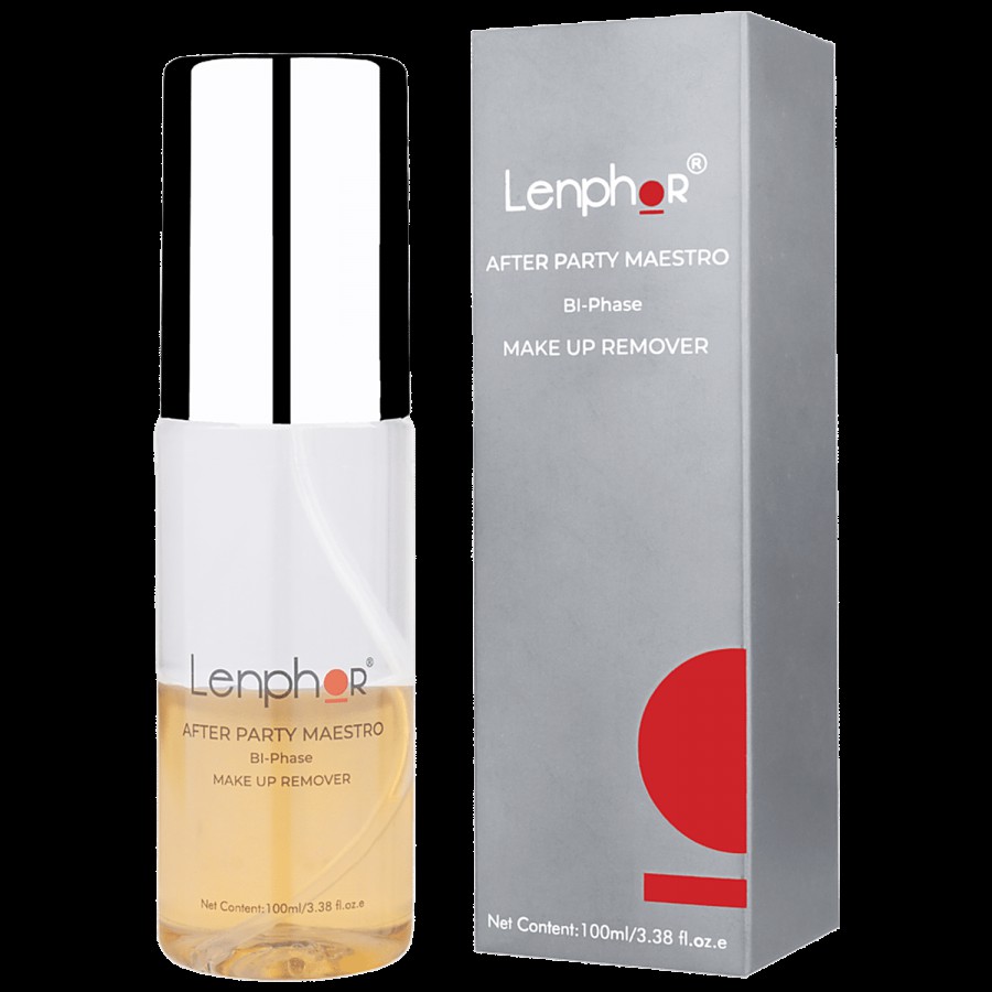 Lenphor After Party Maestro BI-Phase Make Up Remover - Vegan