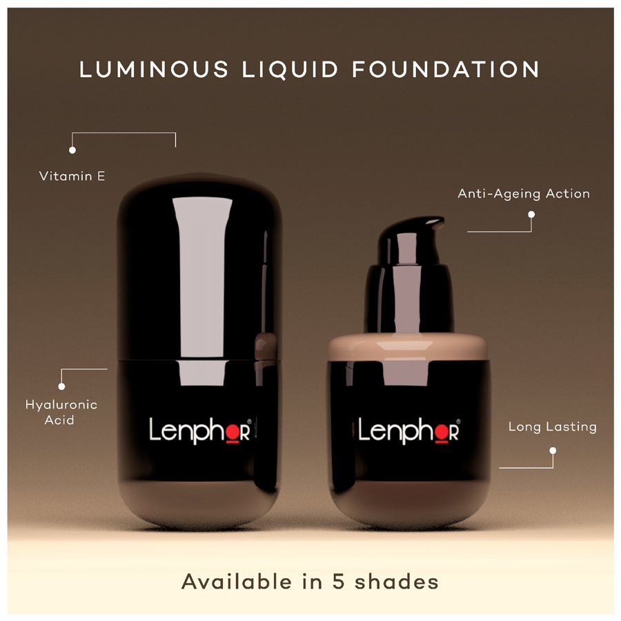 Lenphor Luminous Liquid Foundation - SPF 30