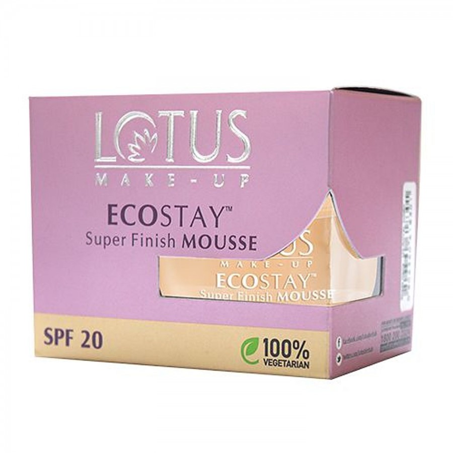 Lotus Makeup Ecostay Super Finish Mousse SPF 20