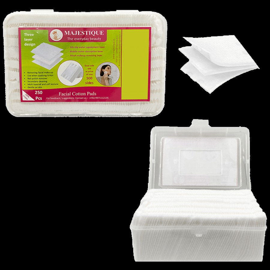 Majestique Cotton Pads - Soft