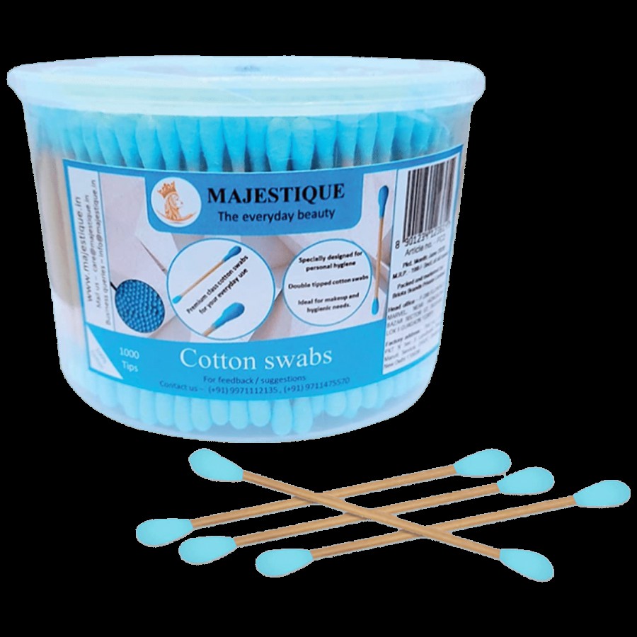 Majestique Cotton Swabs - Premium Quality