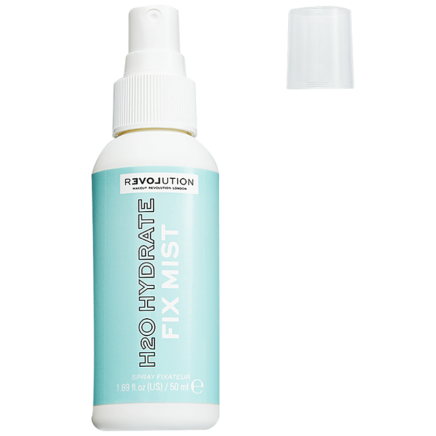 Makeup Revolution Relove H2O Hydrate Fix Mist Spray - Refreshing