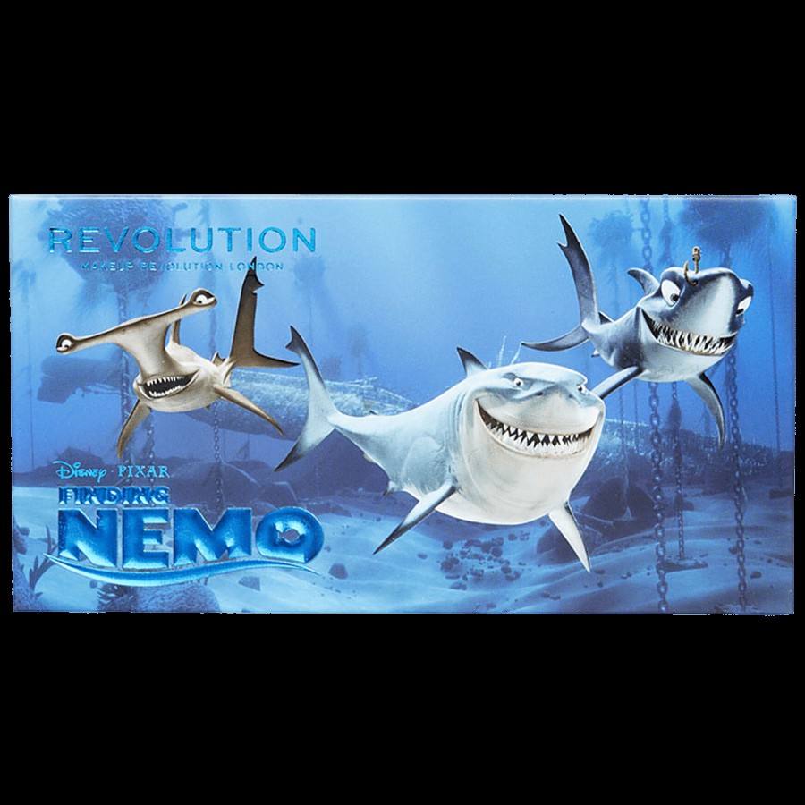 Makeup Revolution Disney Pixar’s Finding Nemo X Fish Are Friends Bronzer & Highlighter Palette