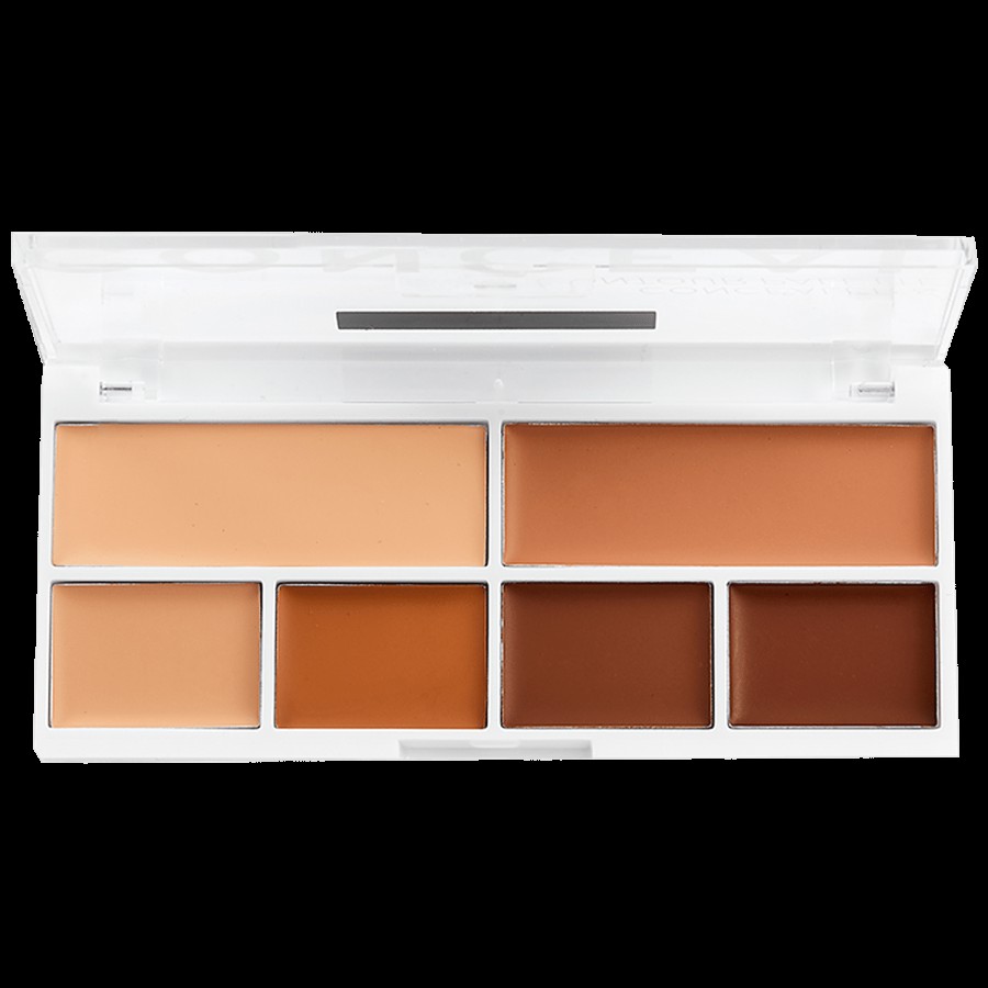 Makeup Revolution Relove Concealer & Contour Palette - 6 Creamy Colours