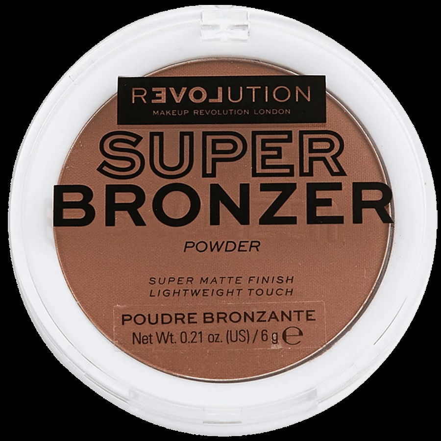 Makeup Revolution Relove Super Bronzer Powder - Matte Finish