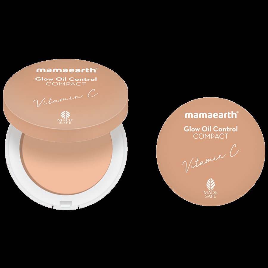 Mamaearth Glow Oil Control Compact - SPF 30