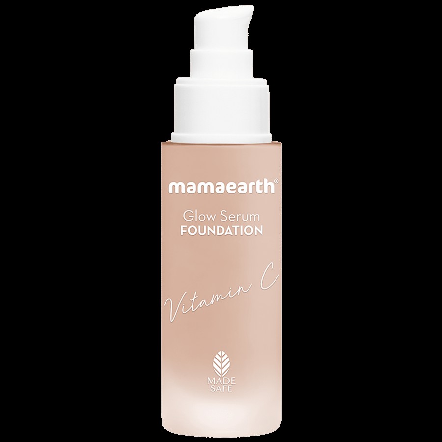 Mamaearth Glow Serum Foundation - With Vitamin C & Turmeric