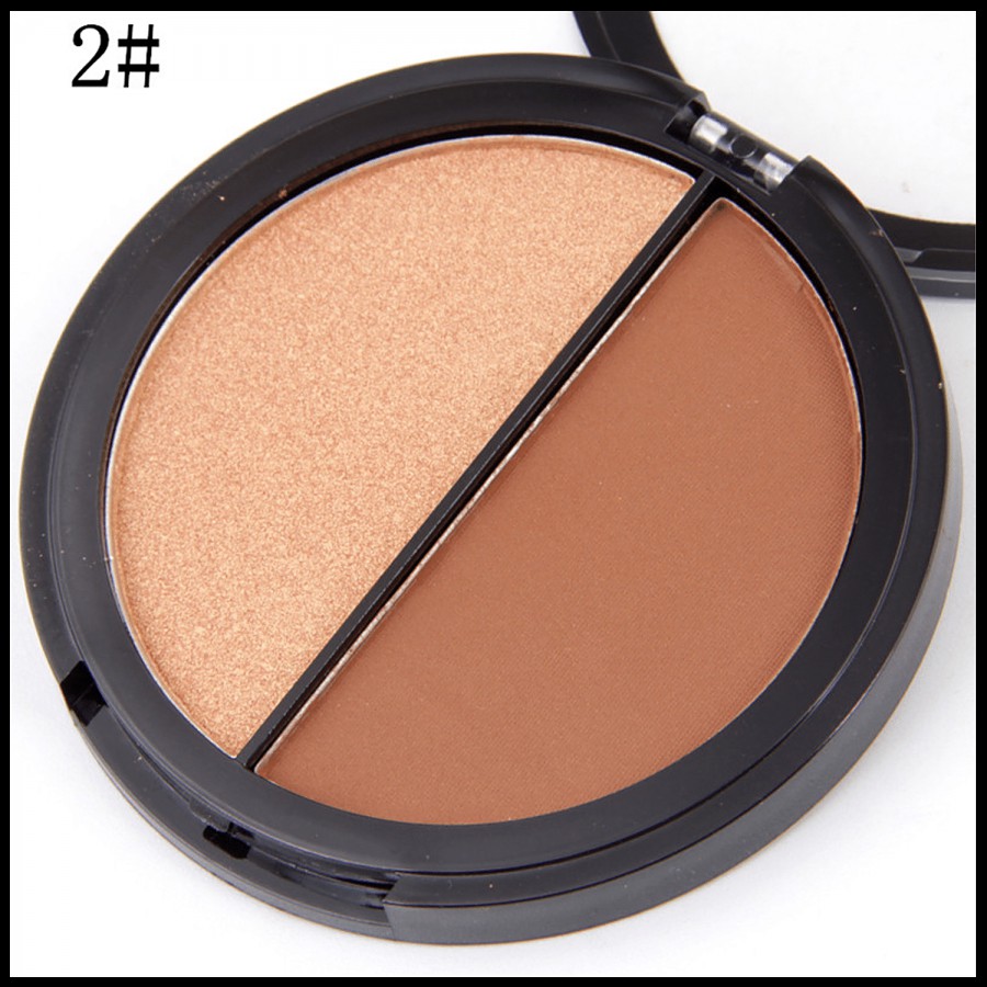 Miss Rose 2 In 1 Highlighter & Bronze Powder