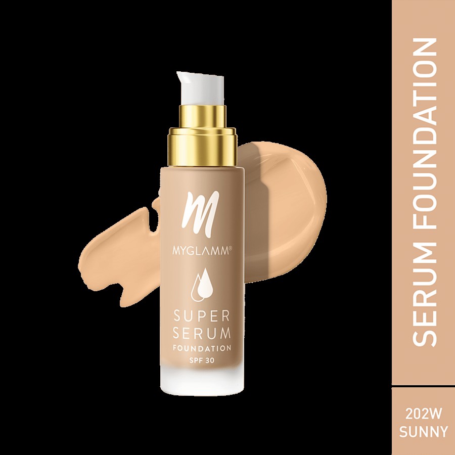 MyGlamm Super Serum Foundation - SPF 30