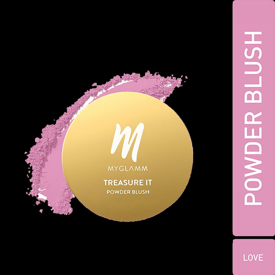 MyGlamm Treasure IT Powder Blush - Matte