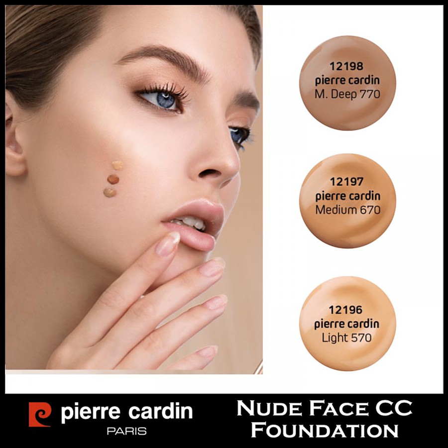 Pierre Cardin Paris Nude Face CC Foundation - Second Skin