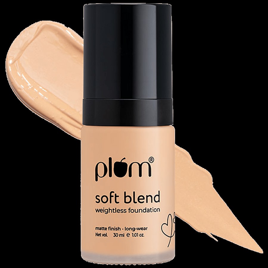 Plum Soft Blend Weightless Foundation - With Hyaluronic Acid