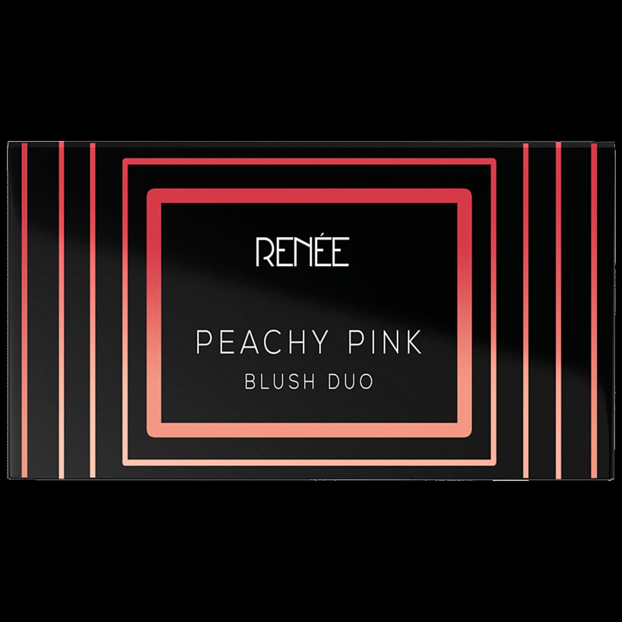 Renee Peachy Pink Blush Duo Pallette