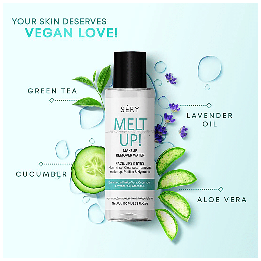 SERY Melt Up! Makeup Remover - Micellar Cleansing Water