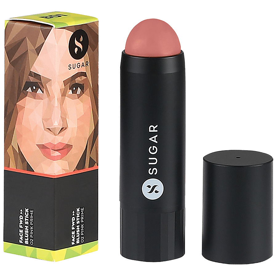 SUGAR Cosmetics Face Fwd Blush Stick - Flawless Matte Finish