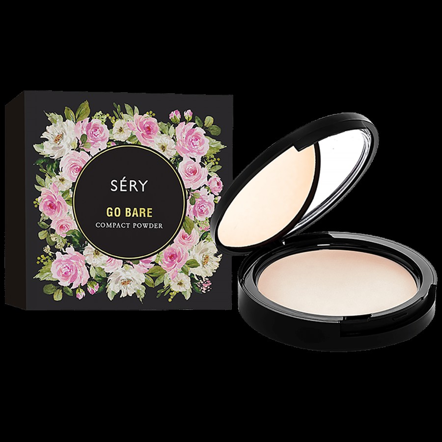 Sery Go Bare Compact Powder With Vitamin E - SPF 15