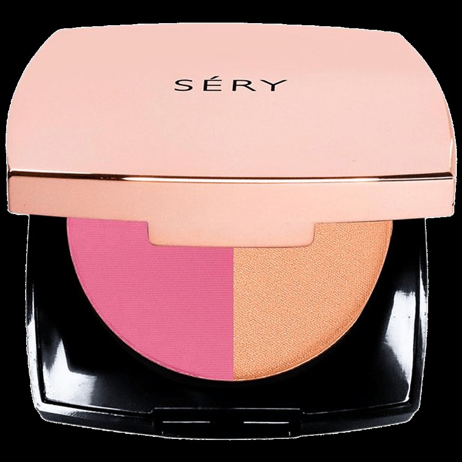 Sery Illu-Matte Blush Highlighter Duo - With Hyaluronic Acid