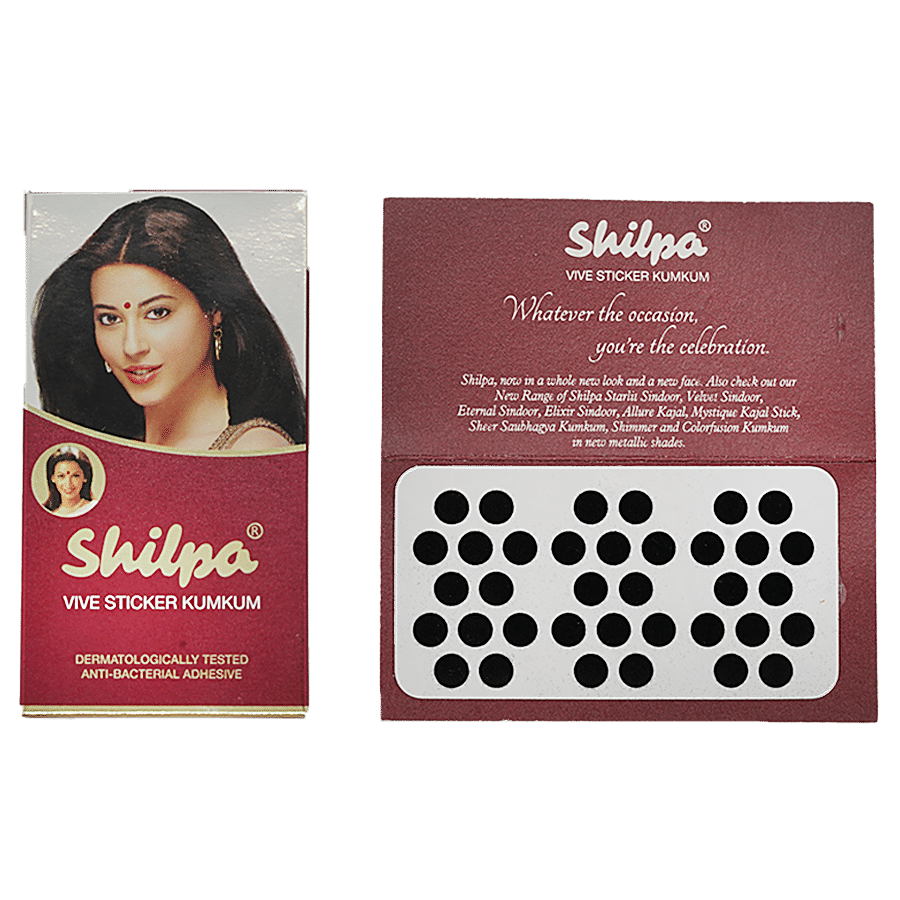 Shilpa Shilpa Vive Sticker Kumkum - Bindi