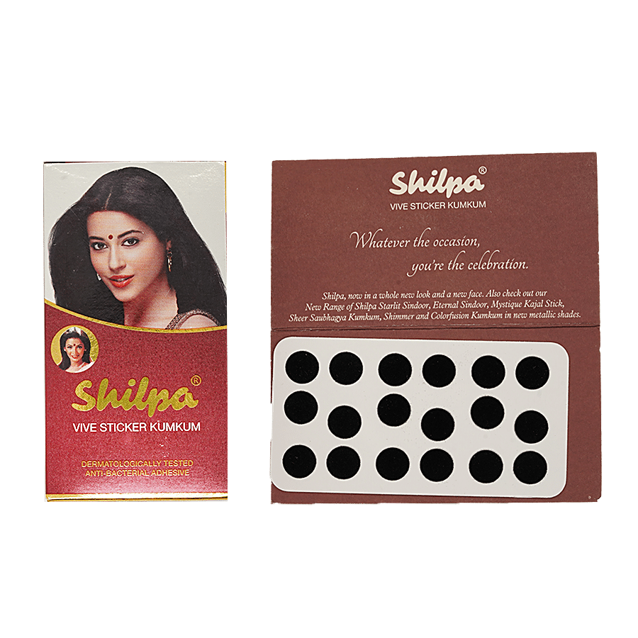 Shilpa Shilpa Vive Sticker Kumkum - Bindi