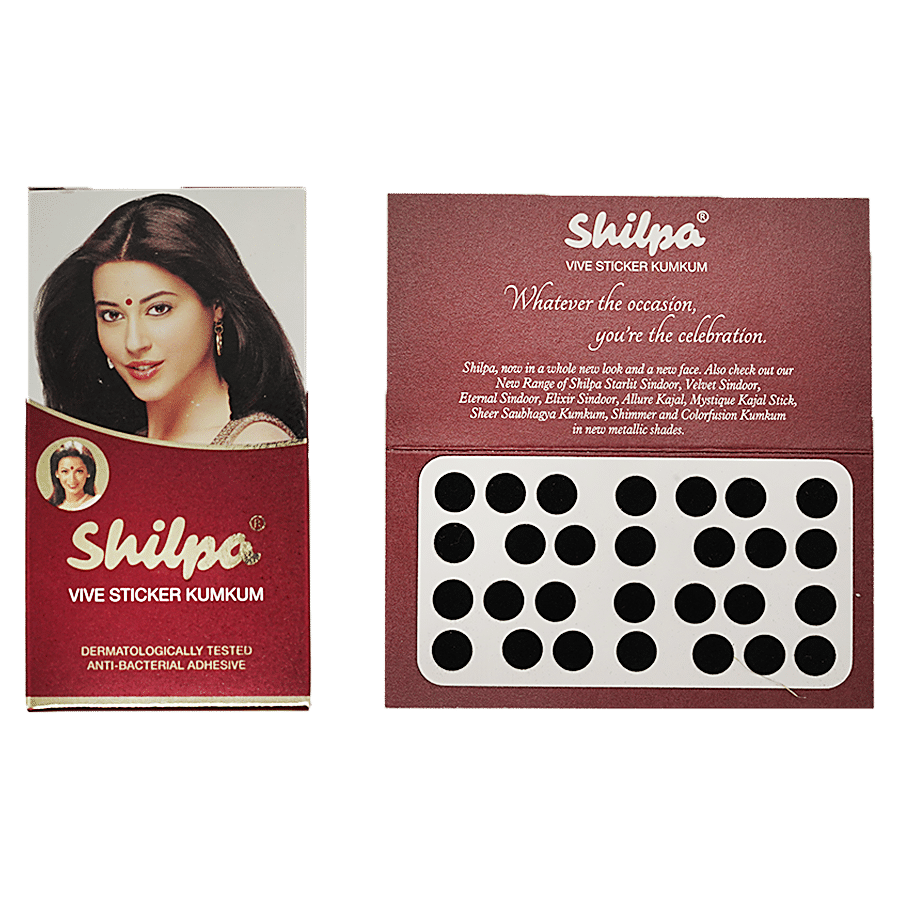 Shilpa Shilpa Vive Sticker Kumkum - Bindi