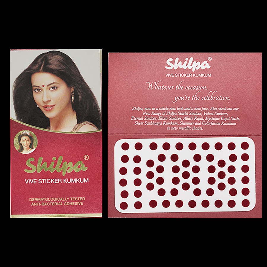 Shilpa Shilpa Vive Sticker Kumkum - Bindi