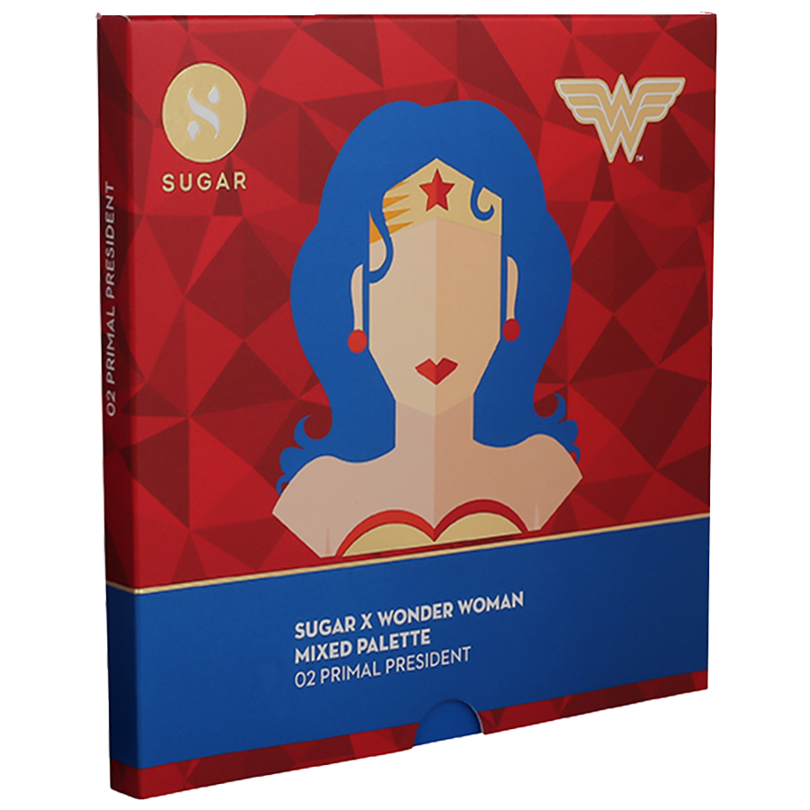 Sugar Cosmetics X Wonder Woman Mixed Palette - For Goddess Like Glow