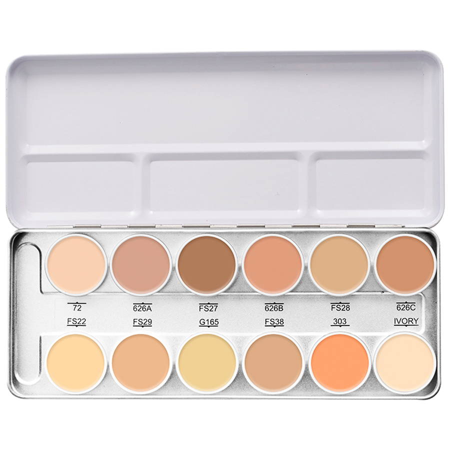 Swiss Beauty 12 Colour Supra Concealer Palette - SB-1602