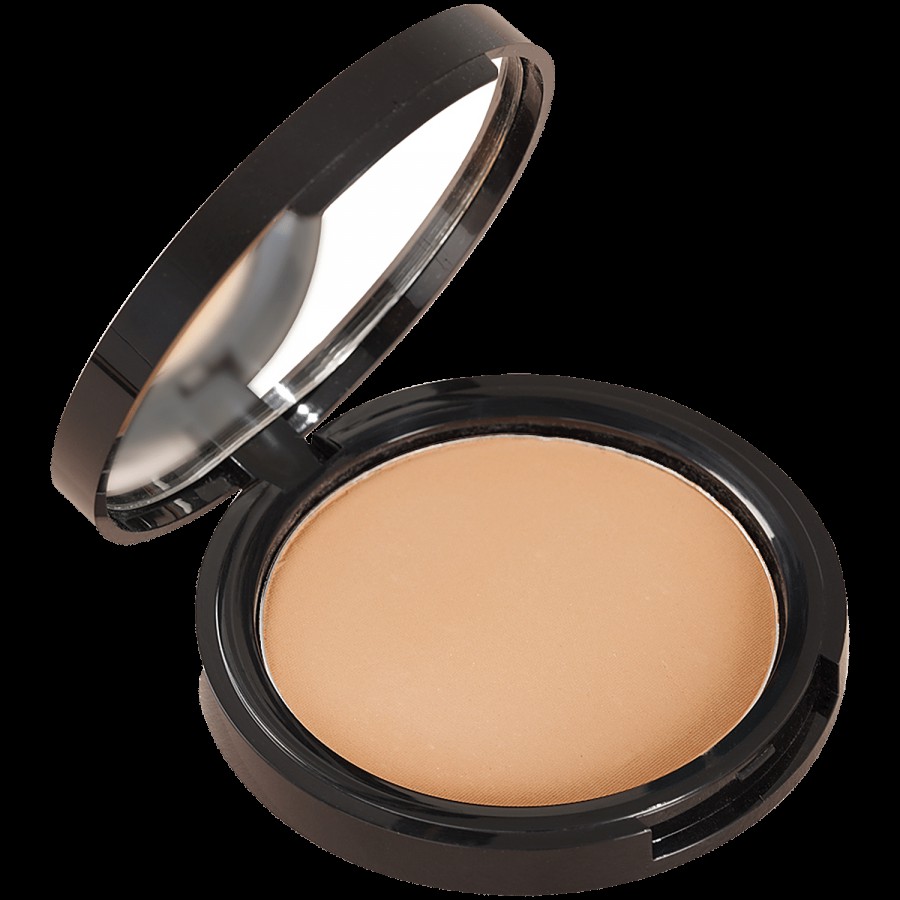 Swiss Beauty Airbrush Finish Compact With SPF 10 - 16 Hours Of Oil Control Matte Finish