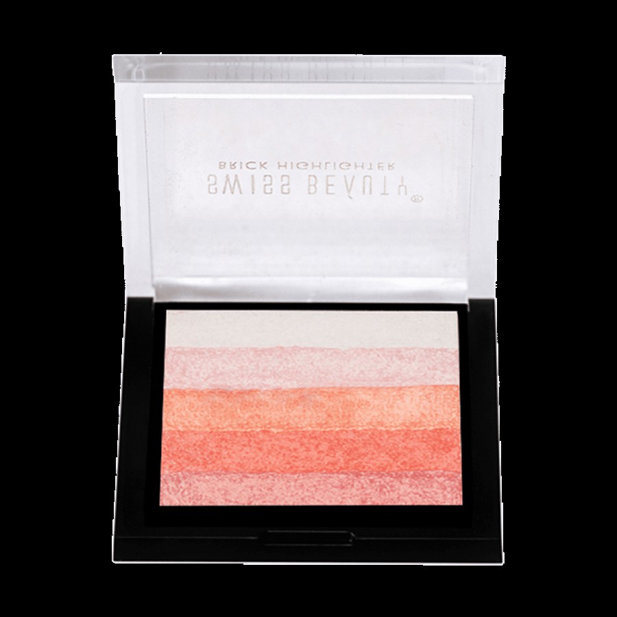 Swiss Beauty Brick Highlighter - Multicolour