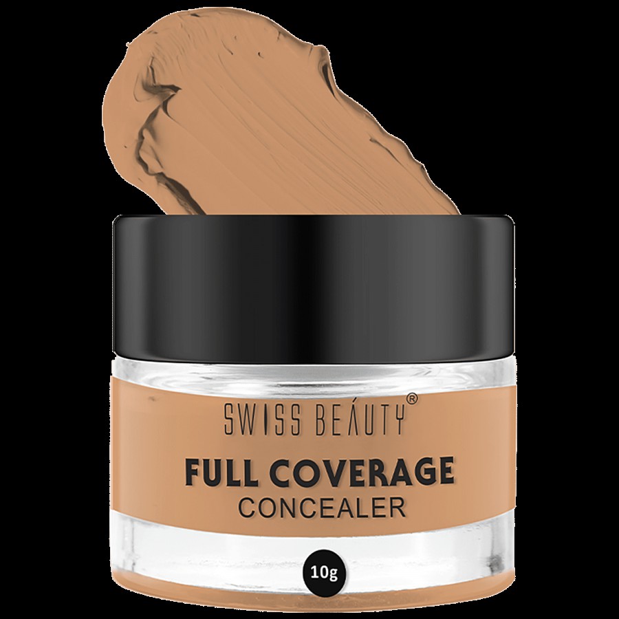 Swiss Beauty Full Coverage Concealer - Lightweight