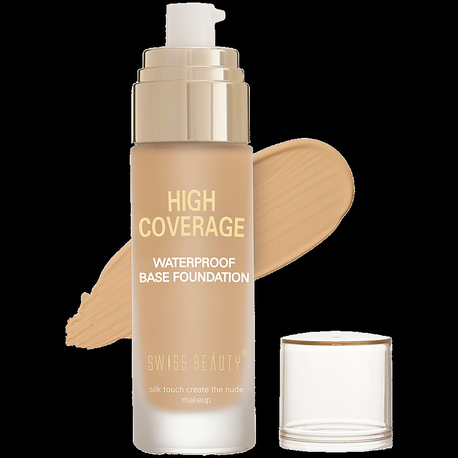 Swiss Beauty High Coverage Waterproof Base Foundation