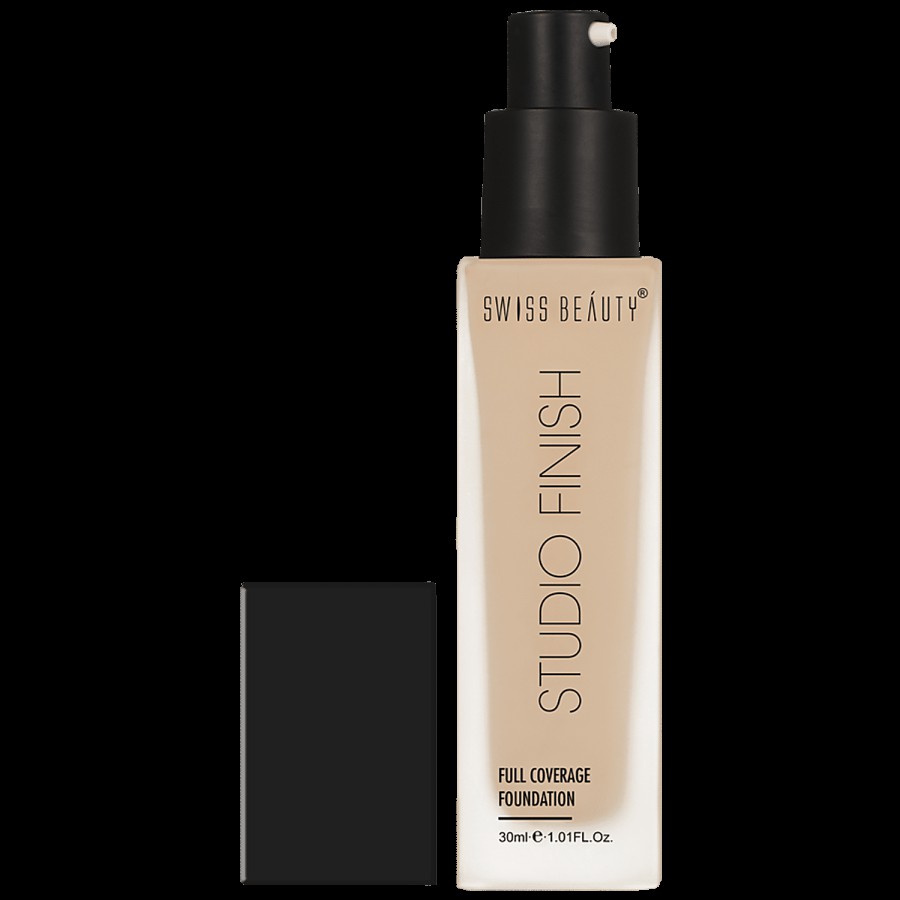 Swiss Beauty Studio Finish Full Coverage Foundation - Lightweight