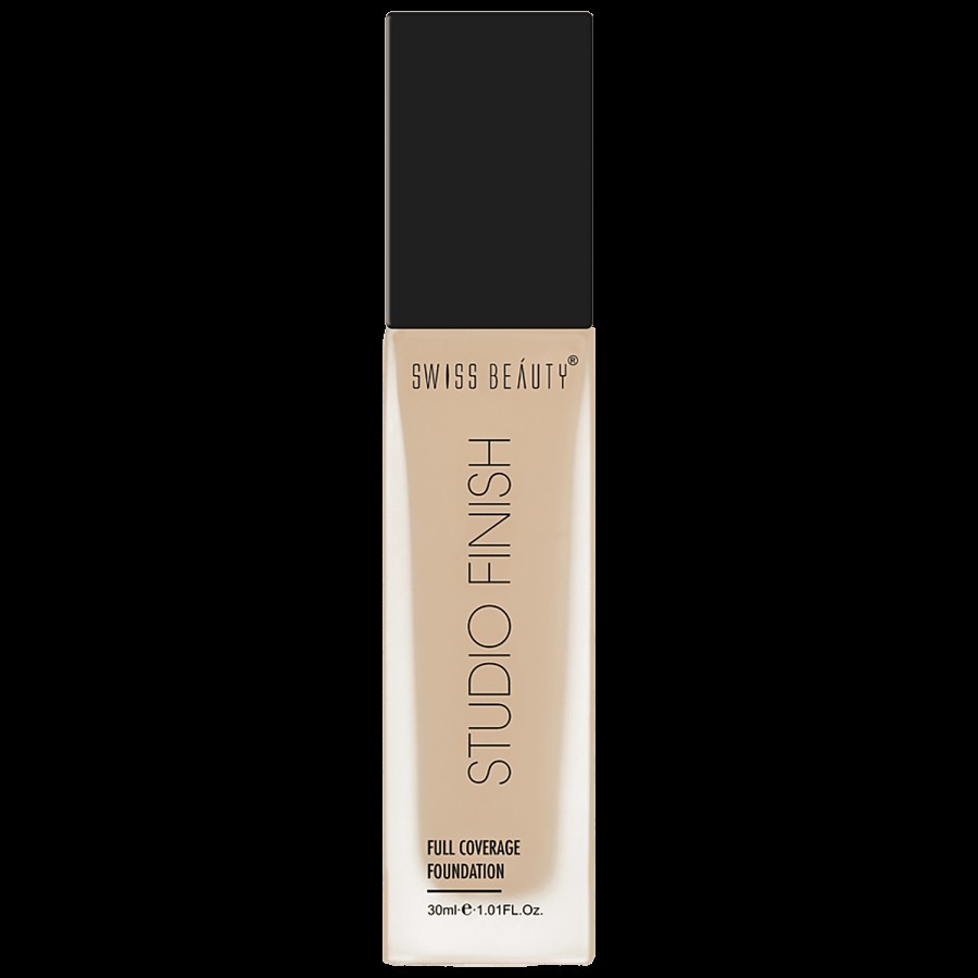 Swiss Beauty Studio Finish Full Coverage Foundation - Lightweight