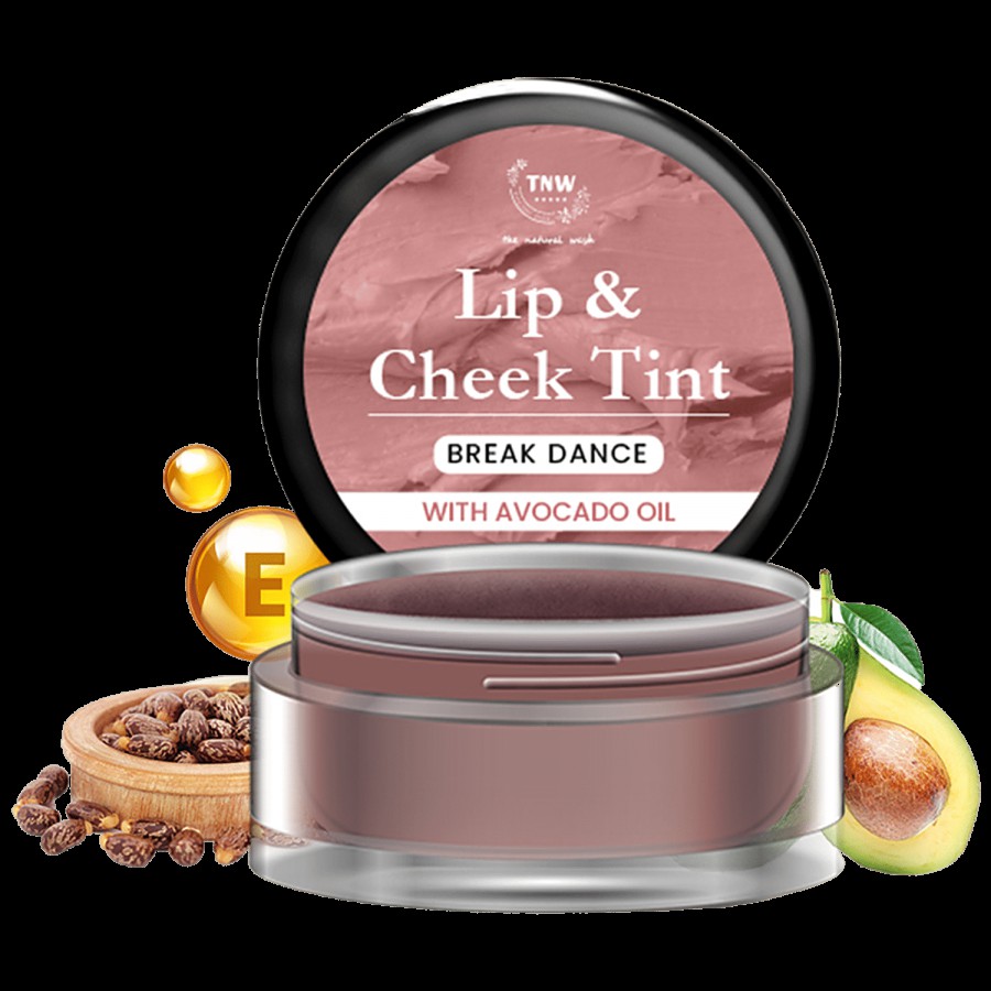 TNW-The Natural Wash Break Dance Lip & Cheek Tint - With Avocado Oil