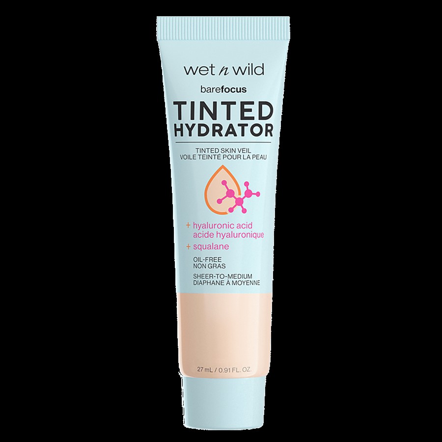 Wet N Wild Bare Focus Tinted Hydrator Skin Veil - Semi-Matte Finish