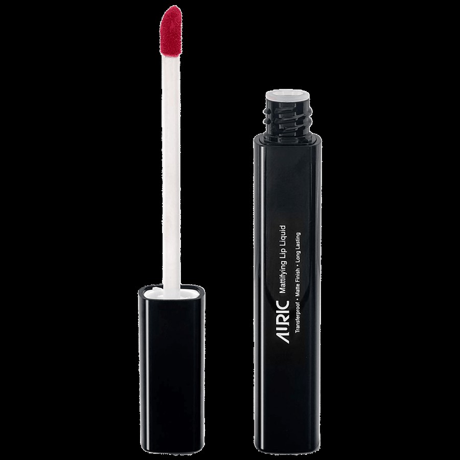 Auric Beauty Mattifying Lip Liquid - Highly Pigmented