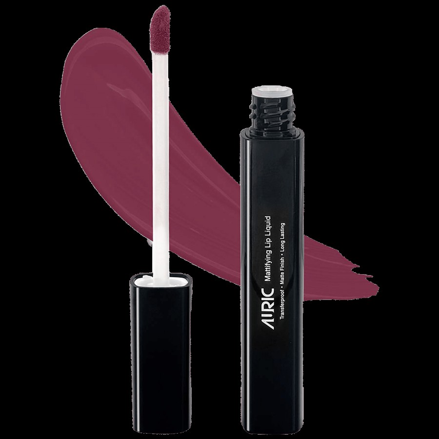 Auric Beauty Mattifying Lip Liquid - Long Lasting