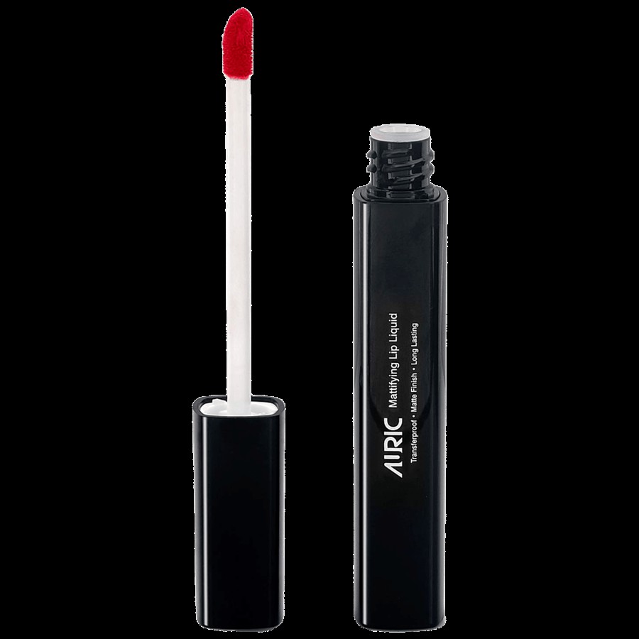 Auric Beauty Mattifying Lip Liquid - Transfer Proof