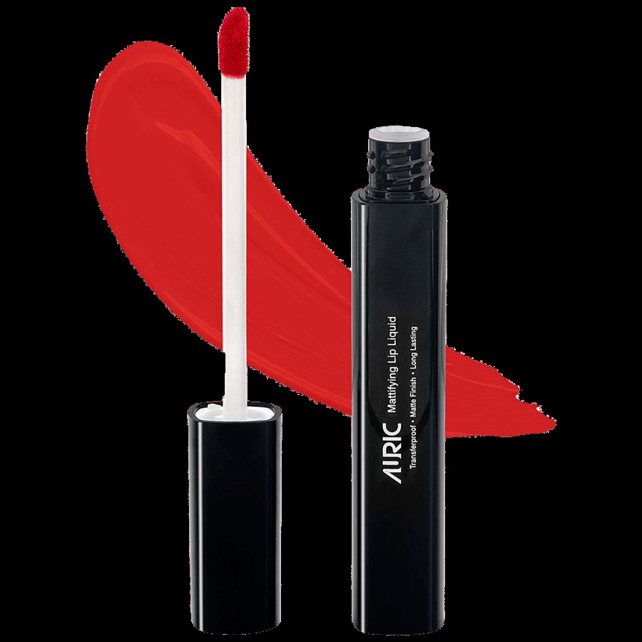 Auric Beauty Mattifying Lip Liquid - Transfer Proof