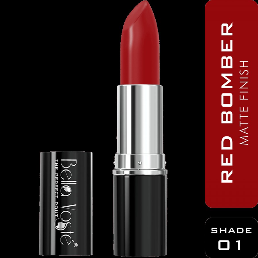 Bella Voste The Perfect Pout Sheer Creme Lust Lipstick - Rich In Moisturising Properties