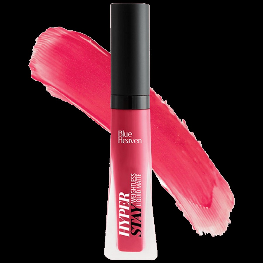 Blue Heaven Hyper Stay Weightless Liquid Matte Lip Colour - Non-Sticky