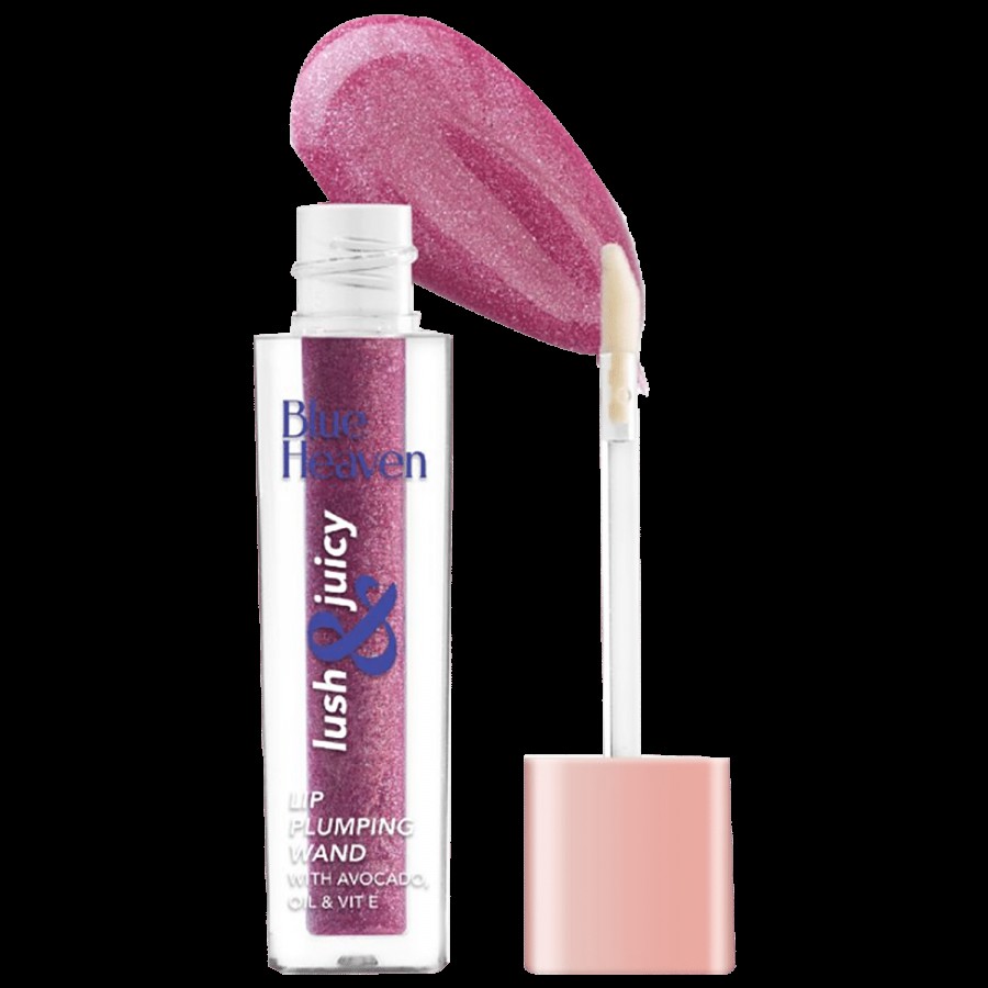 Blue Heaven Lush & Juicy Lip Plumping Wand - Provides Hydrating Shine