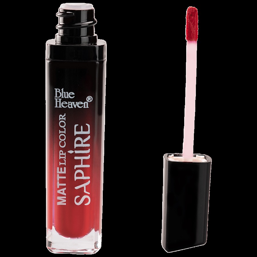 Blue Heaven Saphire Matte Lip Colour - 102 Merry Berry