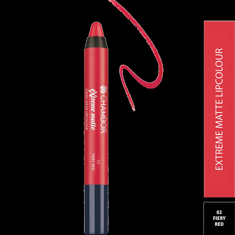 CHAMBOR Extreme Matte Long Wear Lip Colour