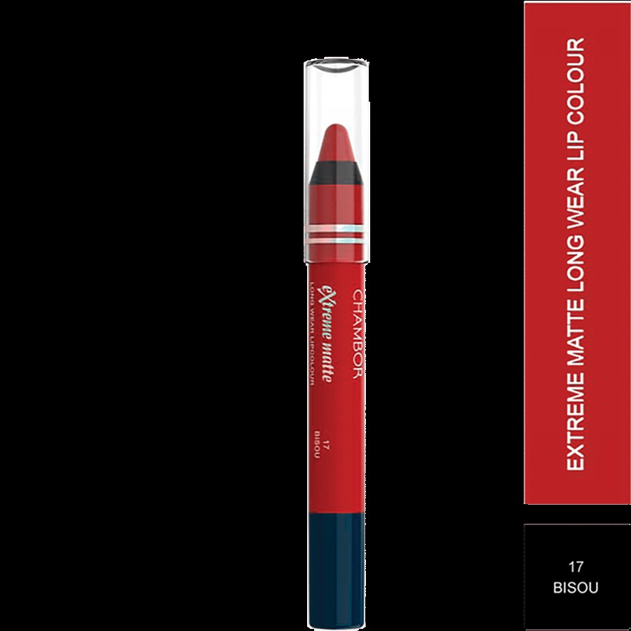 Chambor Extreme Matte Long Wear Lip Colour - Hydrating & Moisturising