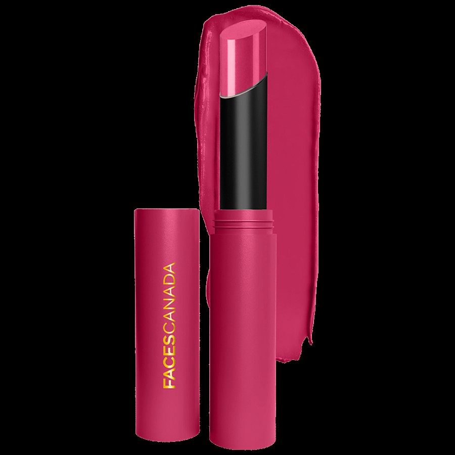 Faces Canada Long Stay Matte 3-In-1 Lipstick - Intense Colour Payoff